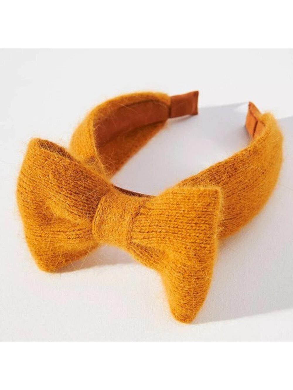 Anthropologie Cashmere Bow Headband